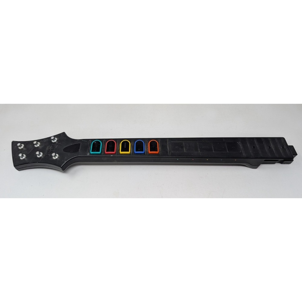 Guitar Game Controller Neck with Colored Fret Buttons (Black) PlayStation